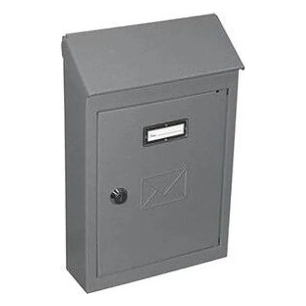 Cassetta Postale 2500 C con Tetto e Cil 20X6X30 Grigio – cod. CPD15128