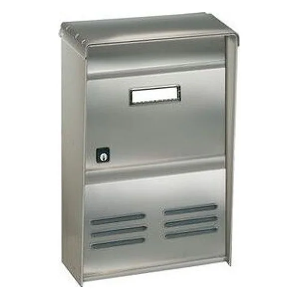 Cassetta Postale Alubox DR2E Rivista 26X12X37,5 Inox – cod. CPD21757
