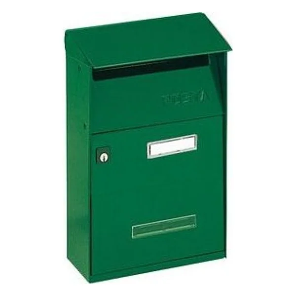 Cassetta Postale Alubox FT Lamiera Verde – cod. CPD6730