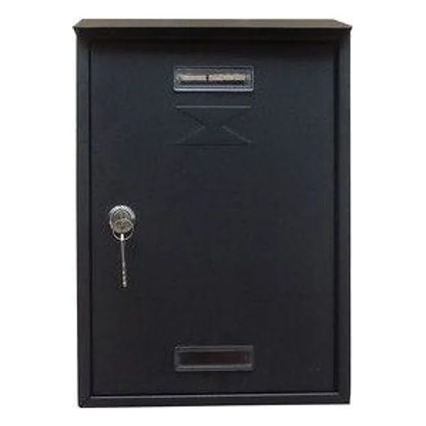 Cassetta Postale con Tetto e Cil 22X7X33 cm Antracite – cod. CPD32914