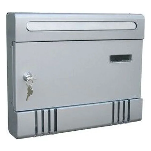 Cassetta Postale Condominio 36,6X6,5X29 cm Silver – cod. CPD93313
