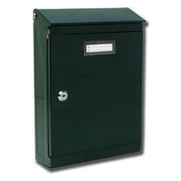Cassetta Postale Evoluzione Acciaio 22X7,5X32 cm Verde – cod. CPD1777