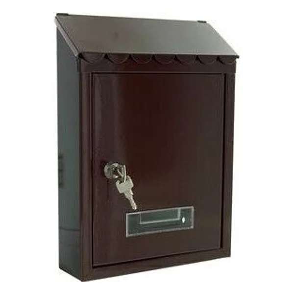 Cassetta Postale Garden Acciaio Marrone TX0080 – cod. CPD8960