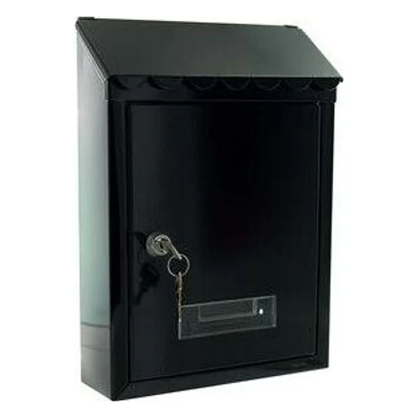 Cassetta Postale Garden Acciaio Nero TX0080 – cod. CPD9017