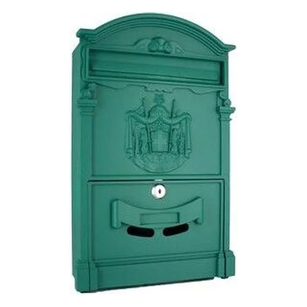 Cassetta Postale Regia Posta All 26X9X41 cm Verde – cod. CPD36795