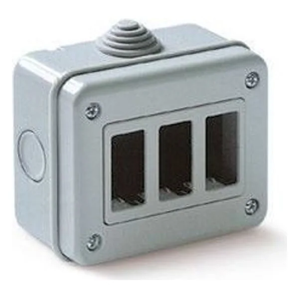 Cassetta Tondo' da Parete per Interno 3P IP40 – cod. CPD84007
