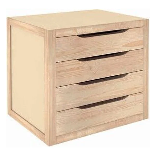 Cassettiera 4 Cassetti 39X30XH37,5 cm – cod. CPD9268