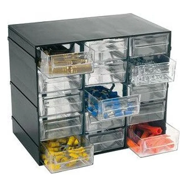 Cassettiera Hobby a 15 Scomparti 228X140XH190 mm – cod. CPD22760