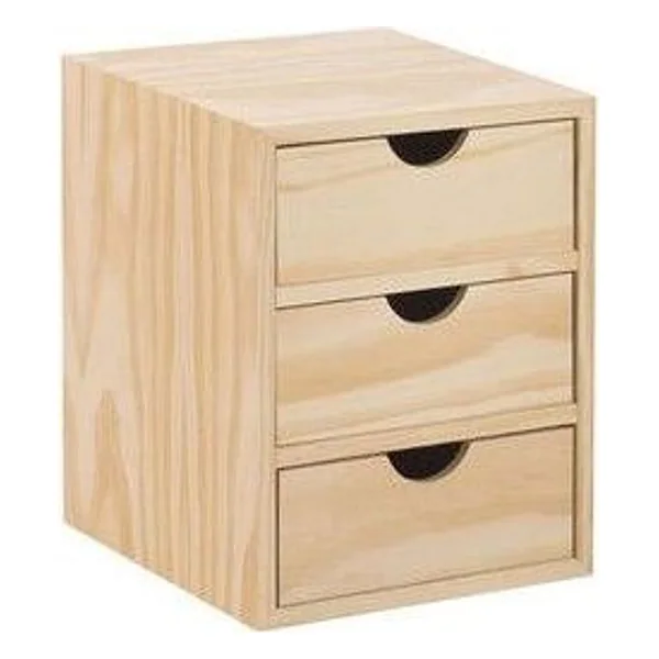 Cassettiera Mini 3 Cassetti 21X20X28 cm – cod. CPD87623