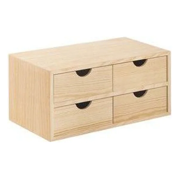 Cassettiera Mini 4 Cassetti 40X20X18,5CM – cod. CPD8712