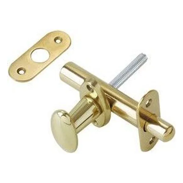 Catenaccio a Cremagliera Ottone Pom Lucido 80MM – cod. CPD9518