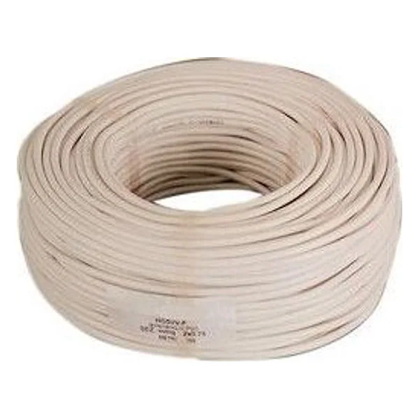 Cavo Elettrico H05VV-F Sez 2X1,00 mm Bianco – cod. CPD9781