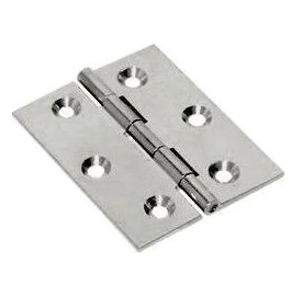 Cerniera Fresata Piana Nichel Satin 30X25MM – cod. CPD3847
