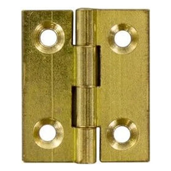 Cerniera Fresata Piana Ottone Satin 30X25MM – cod. CPD5415