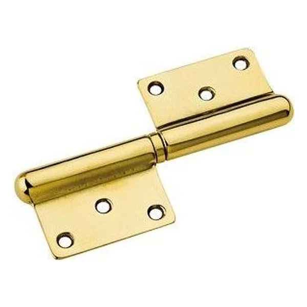 Cerniera in Grossezza 50 Ottone Lucido H 120MM DX – cod. CPD11897