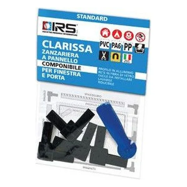 CF 4 Angoli + Rotella per Zanzariera Clarissa – cod. CPD33141