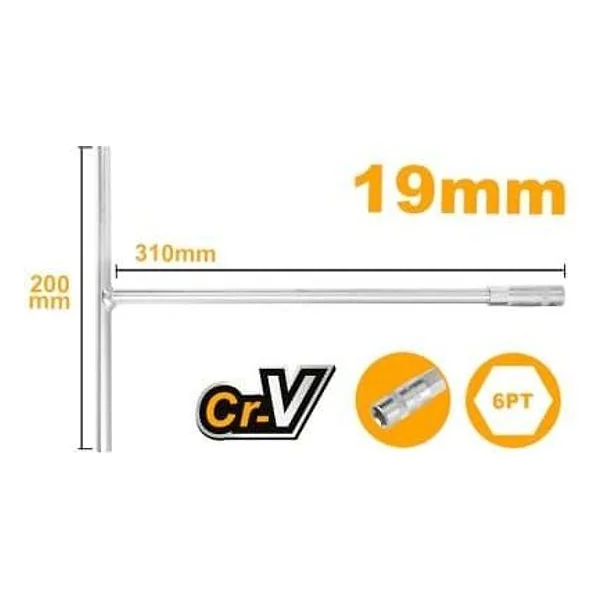 CHIAVE A T 19mm INGCO – cod. INCHTSW1908