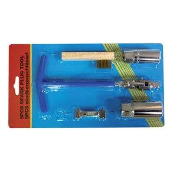 Chiave per Candele con Spazzolino Set 5 PZ – cod. CPD2567