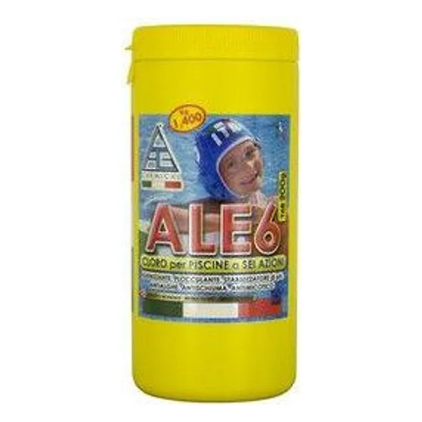 Cloro per Piscina Pastiglie 200G 6 Funz ALE6 1,4 kg – cod. CPD3672