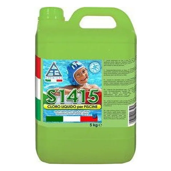 Cloro per Piscina Liquido S1415 5 kg – cod. CPD4063