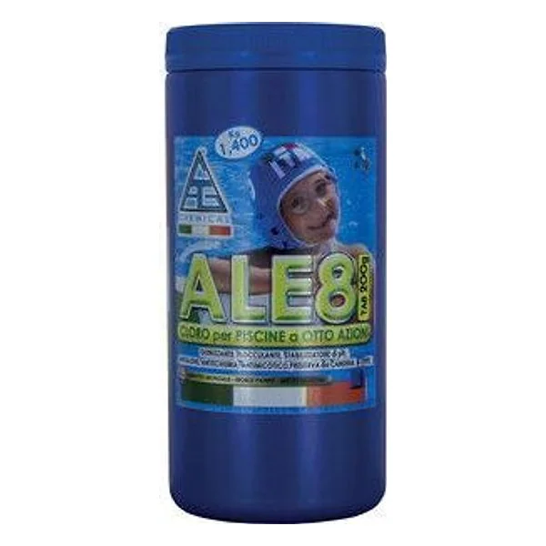Cloro per Piscina Pastigl 200 G 8 Funz ALE8P200 1,4 kg – cod. CPD98634