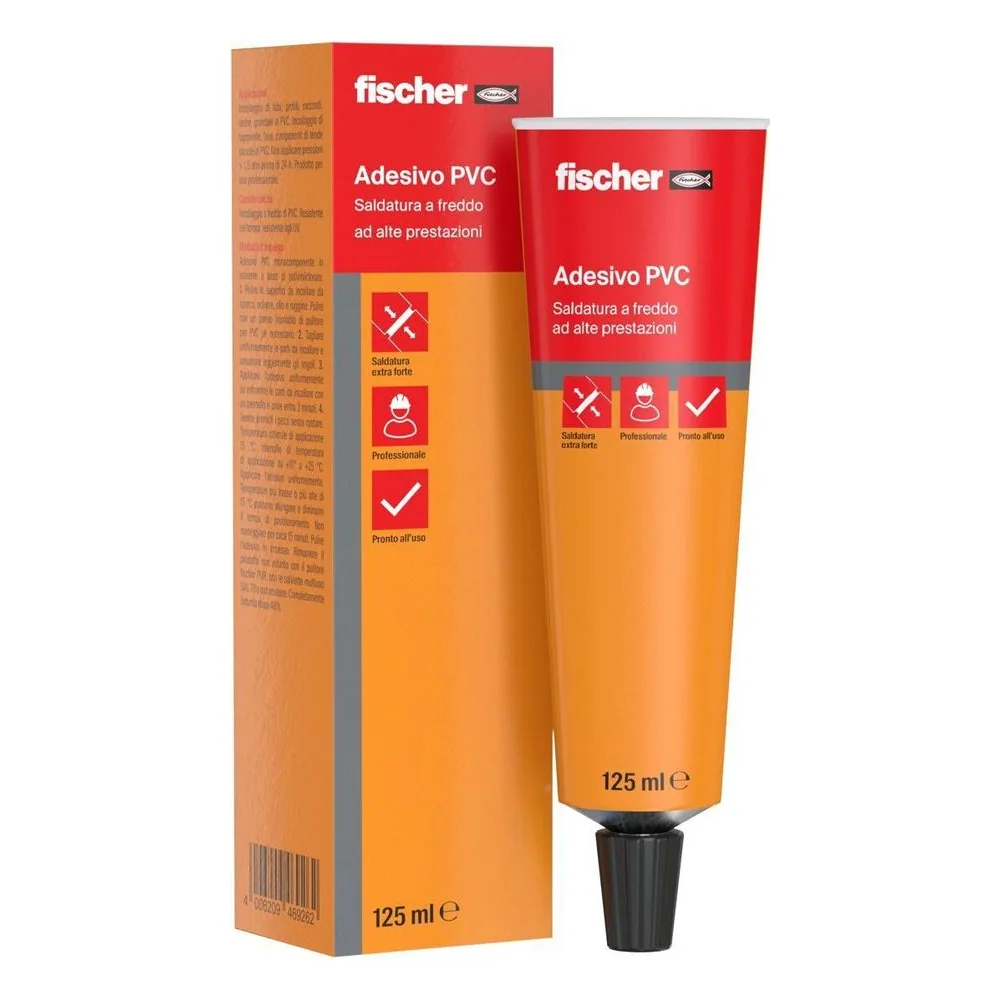 Colla x Tubi PVC-125ML Fischer – cod. 046926