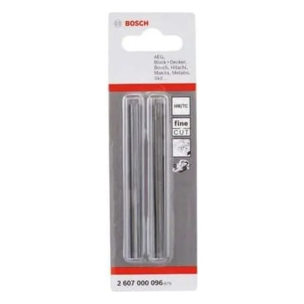 Coppia Lame per Piall HM Bosch – cod. 2607000096