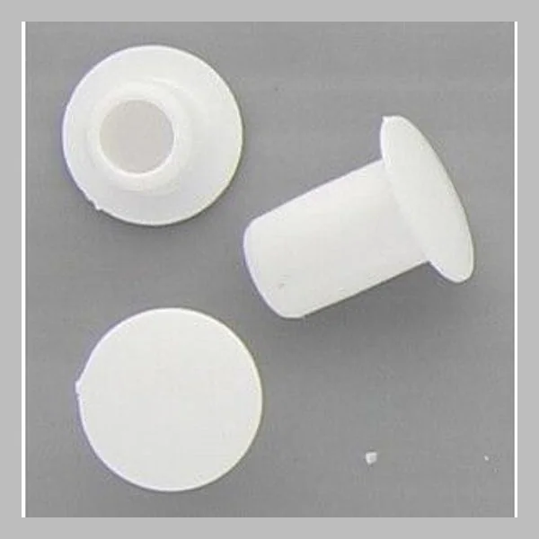 Copriforo Plastica Bianco D 6 mm – cod. CPD32326