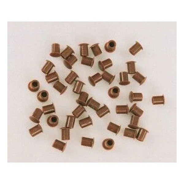 Copriforo Plastica Marrone D 6 mm – cod. CPD32426
