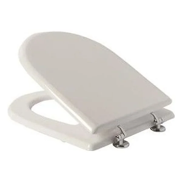 Copriwater in Legno Poliestere Esedra Bianco – cod. CPD97273