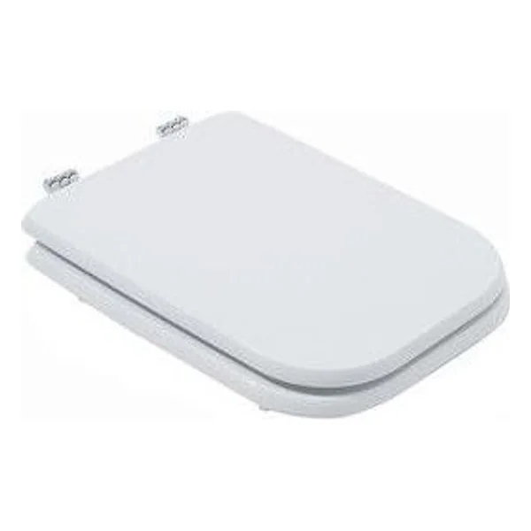Copriwater in Legno Savini Conca Bianco Ideal Stan – cod. CPD4397