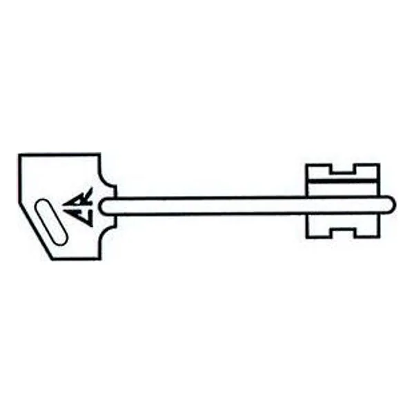 CR 14 Chiave Grezza per Serrature DM Gambo 92MM – cod. CPD9084