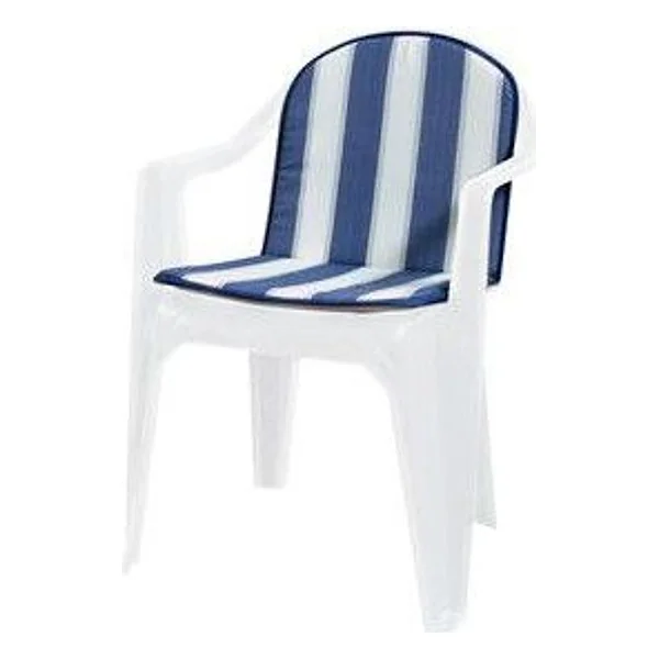 Cuscino Schienale Basso Double Rigato Blu – cod. CPD93861