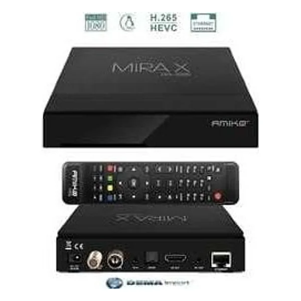 Decoder Amiko MIRA X HIS-3000 COMBO H265 – cod. mirax3000amiko