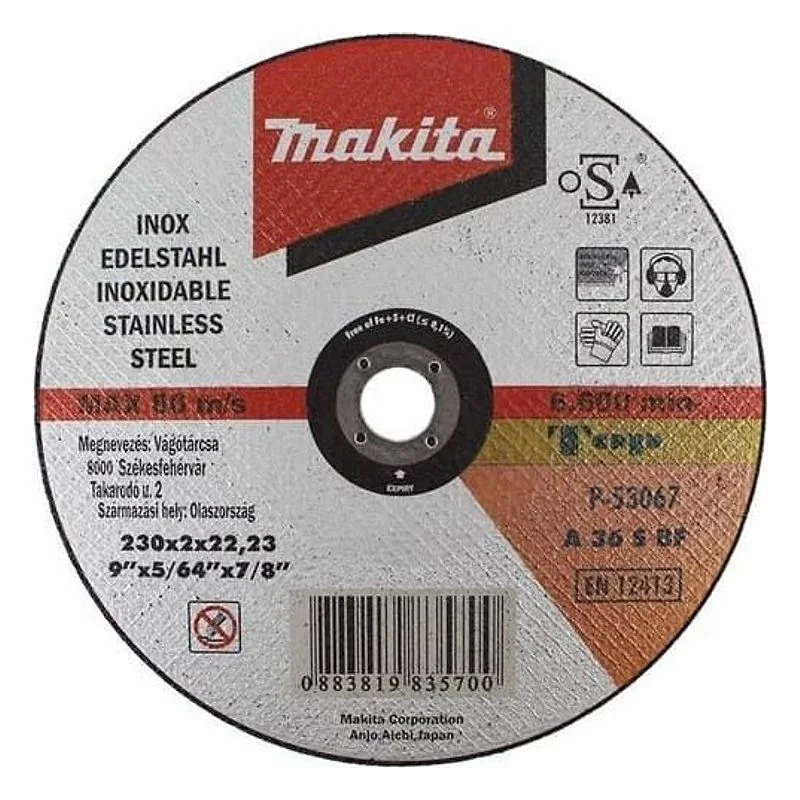 Disco 230 Inox Makita – cod. P53067