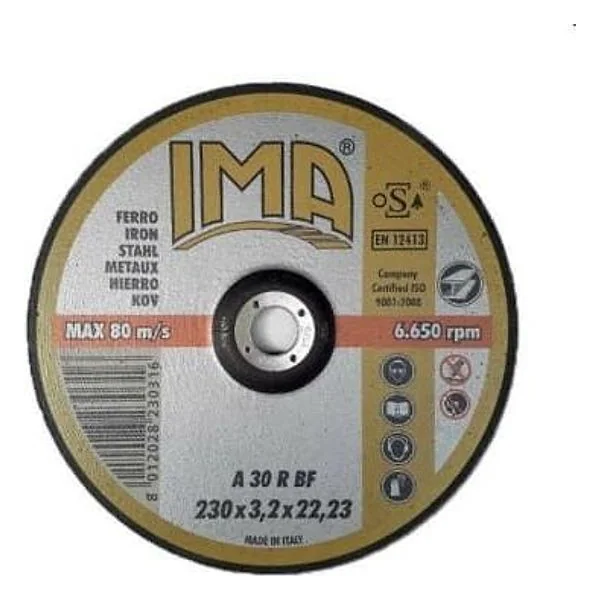 Disco 230X3,2X22 Ferr – cod. IMA2303222F3DT
