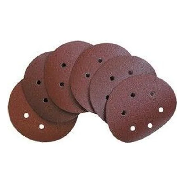 Disco Abrasivo Velcro 6 Fori D 150 mm Grana 80 – cod. CPD17786