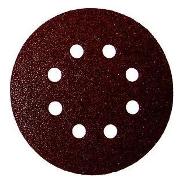 Disco Abrasivo Velcro 8 Fori D 125 mm Grana 120 – cod. CPD94064