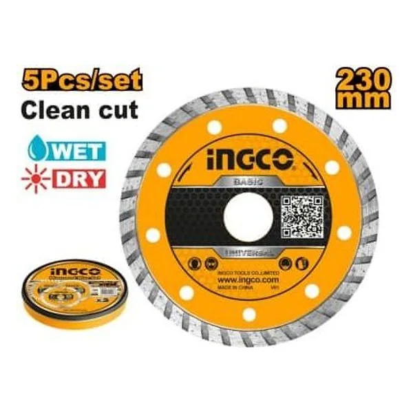 Disco Diam.turbo 230MM Ingco – cod. DMD032302M