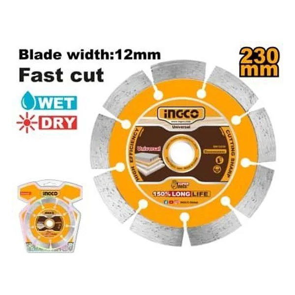 Disco Diamantato 230MM Ingco – cod. DMD0123013