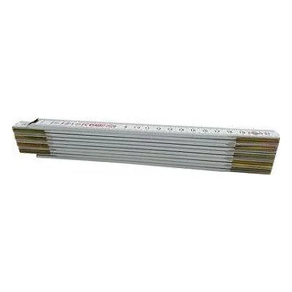 Doppio Metro 10 Aste 16 mm Legno Bianco – cod. CPD1463