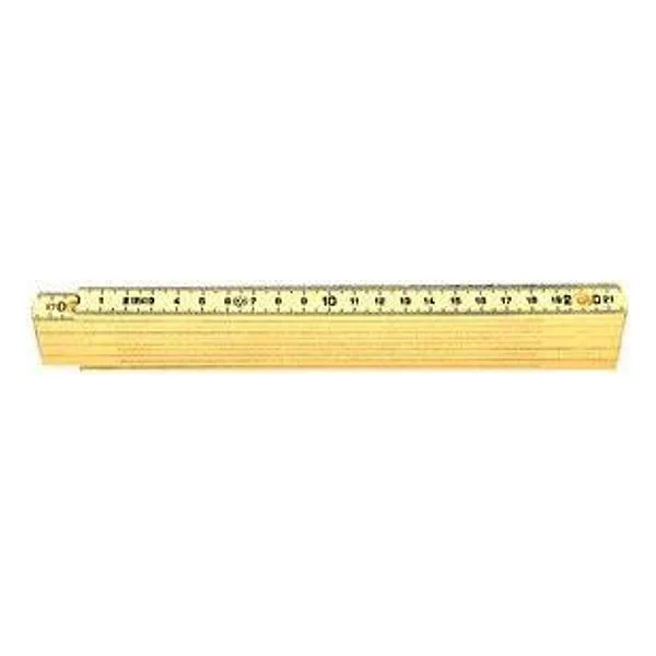 Doppio Metro in Plastica Giallo – cod. CPD1465