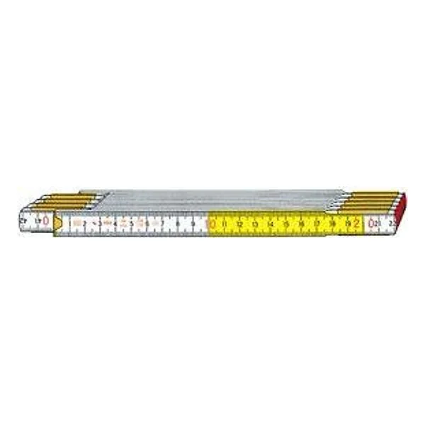 Doppio Metro Stabila 717 10 Aste Legno Bian Giall – cod. CPD25459