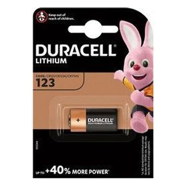 Duracell Batt Alcalina 123 Lithium – cod. CPD60024
