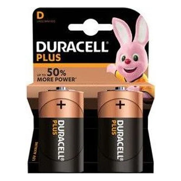 Duracell Batt Alcalina Torcia 2 PZ MN1300 – cod. CPD32747