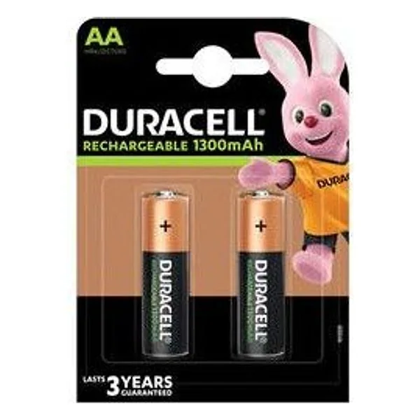 Duracell Batt Ricar 1300 Mah Stilo 2 PZ HR6 – cod. CPD16146