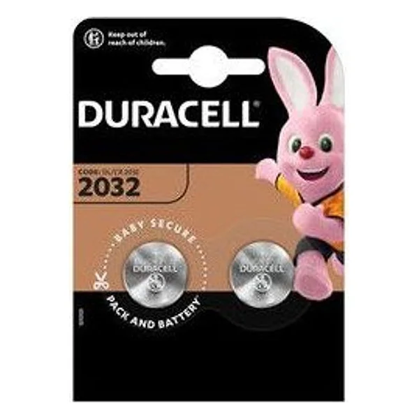 Duracell Batteria a Bottone CR2032 BL 2 PZ – cod. CPD97430