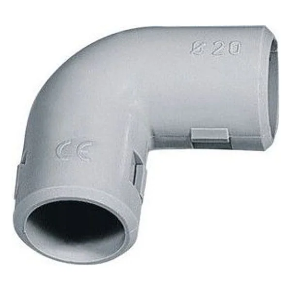 Ec Curva 90° Ispezionabile Reversib D 20 mm da 2 PZ – cod. CPD44862