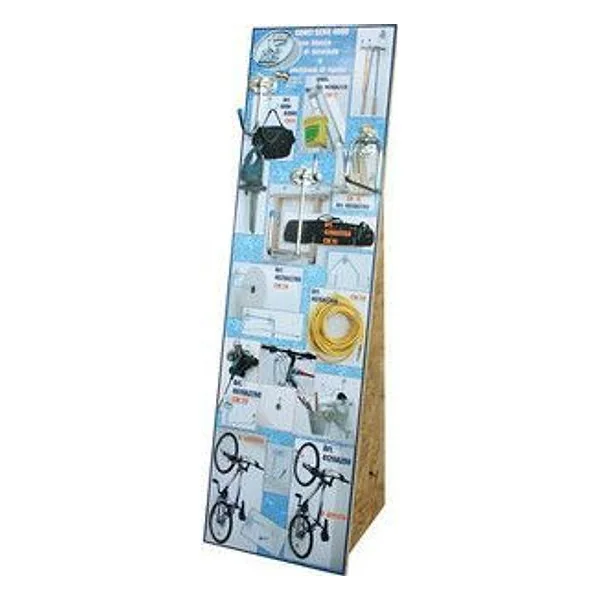 Espositore Ganci Salvaspazio Vuoto – cod. CPD5553