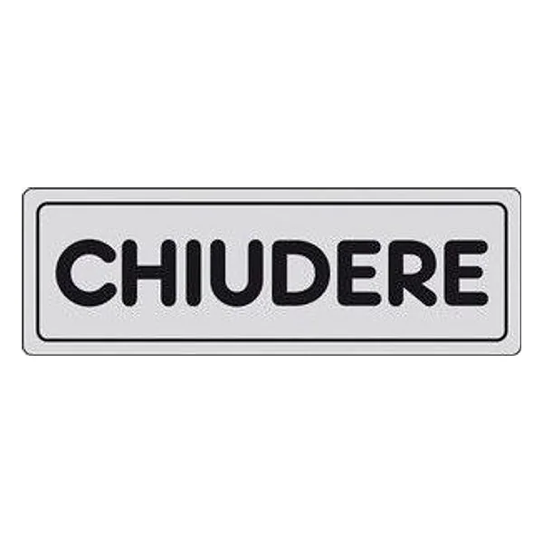 Etichetta Adesiva 150X50 Chiudere – cod. CPD26343
